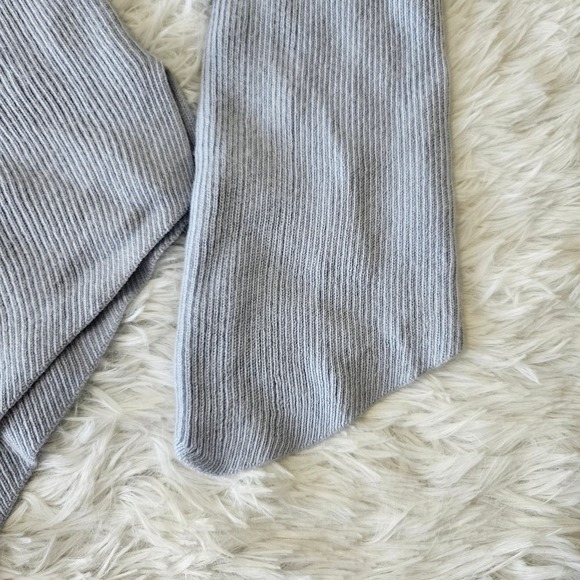 Frank &‎ Oak Blue 100% Merino Wool Asymmetrical Hem Turtleneck Sweater. Size XXS - Picture 3 of 10